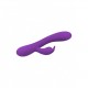Вибратор-кролик Wooomy Gili-Gili Vibrator with Heat Purple, отросток с ушками, подогрев до 40°С
