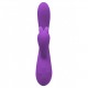 Вибратор-кролик Wooomy Gili-Gili Vibrator with Heat Purple, отросток с ушками, подогрев до 40°С