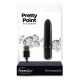 Вибропуля PowerBullet - Pretty Point Rechargeable Bullet Black