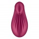 Вібратор Satisfyer Dipping Delight Berry, 2 мотори, гнучкий кінчик