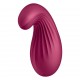 Вібратор Satisfyer Dipping Delight Berry, 2 мотори, гнучкий кінчик