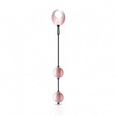 Металеві вагінальні кульки Rosy Gold - Nouveau Kegel Balls, маса 376 г, діаметр 2,8 см