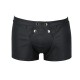 Мужские кожаные боксеры с клапаном Passion 050 SHORT PATRICK S/M Black