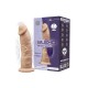 Фаллоимитатор с вибрацией SilexD Henry Vibro Flesh (MODEL 2 size 7in) + LRS, диаметр 4,4 см