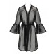 Воздушный пеньюар Passion LOVELIA PEIGNOIR XXL/XXXL, black