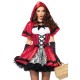 Эротический костюм Красной шапочки Leg Avenue Gothic Red Riding Hood S, платье, накидка