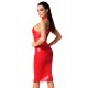 Сукня Noir Handmade F354 Red powerwetlook dress - XXL