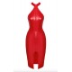 Платье Noir Handmade F354 Red powerwetlook dress - XXL