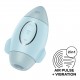 Вакуумний стимулятор з вібрацією Satisfyer Mission Control Blue, 2 незалежні мотори