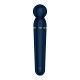 Вибромассажер Satisfyer Planet Wand-er Blue/Rosegold, очень мощный, беспроводной