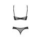 Комплект Obsessive Roxelia 2-pcs crotchless set XS/S