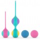 Набор вагинальных шариков PMV20: Vita – Kegel Ball Set, масса 40, 50, 60 г, два держателя
