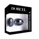 Металлическая анальная пробка с кристаллом Dorcel Diamond Plug Black S