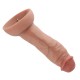 Гиперреалистичный фаллоимитатор для секс-машин Hismith Hyper Realistic Silicone Dildo, KlicLok