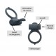 Эрекционное кольцо Dorcel Power Clit Plus с вибрацией, перезаряжаемое, с язычком со щеточкой