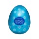 Мастурбатор-яйце Tenga Egg Snow Crystal з охолоджувальним лубрикантом