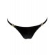 Трусики Noir Handmade P008 Powerwetlook panty with gold clasp - S