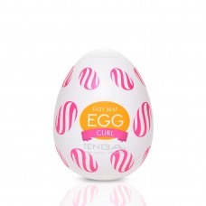 Мастурбатор-яйце Tenga Egg Curl з рельєфом із шишечок