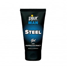 Гель для пеніса стимулювальний pjur MAN Steel Gel 50 ml з екстрактом паприки та ментолом