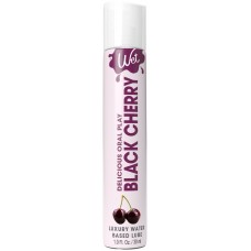 Лубрикант на водній основі Wet Oral Play Black Cherry (30 мл), їстівний, без цукру