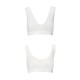 Спортивный топ из эластичного хлопка Passion PS005 TOP S, white