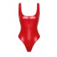 Боди Noir Handmade F352 Red powerwetlook body - S