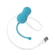 Виброяйцо Cala Azul – Elena Vibrating Egg With Remote Control, 10 режимов, пульт ДУ