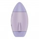 Вакуумный стимулятор с вибрацией Satisfyer Mission Control Violet, 2 независимых мотора