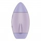 Вакуумний стимулятор з вібрацією Satisfyer Mission Control Violet, 2 незалежні мотори