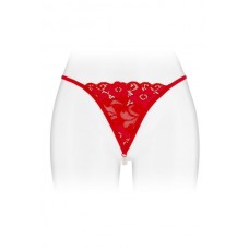 Трусики-стрінги з перлинною ниткою Fashion Secret VENUSINA Red