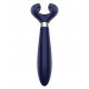 Вибратор для пар Satisfyer Endless Fun Blue, три мотора, многофункциональный