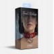 Ошейник для фиксации Feral Feelings - D-Rings Red