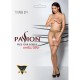 Телесные колготки с открытым доступом, имитация чулок Passion TIOPEN 014 3/4 (20 den), beige