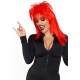 Перука рок-зірки Leg Avenue Unisex rockstar wig Red, унісекс, 53 см