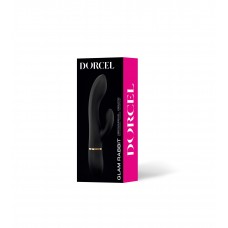 Вибратор-кролик Dorcel GLAM RABBIT, гибкий ствол, стимуляция точки G, 2 мотора