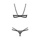 Комплект Obsessive Nutris 2-pcs crotchless set M/L