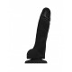 Реалистичный фаллоимитатор Strap-On-Me SOFT REALISTIC DILDO Black - Size L