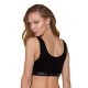 Спортивний топ з широкою гумкою Passion PS004 TOP M, black