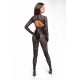 Комбінезон Noir Handmade F299 Enigma lace catsuit with underbust bodice - M