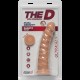 Фаллоимитатор Doc Johnson The D - Ragin D - 8 Inch Without Balls - ULTRASKYN, диаметр 5,1см