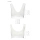 Спортивный топ из эластичного хлопка Passion PS005 TOP XL, white