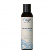 Лубрикант на водной основе Orgie All Natural Acqua, 150 мл, нелипкий, гладкий, натуральный состав