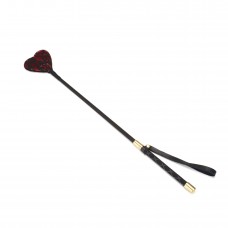 Шльопалка-сердечко Liebe Seele Victorian Garden Riding Crop, двостороння