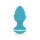 Анальная вибропробка Cala Azul - Blanca Vibrating anal plug