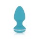 Анальная вибропробка Cala Azul - Blanca Vibrating anal plug