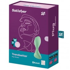 Анальна смартпробка з вібрацією Satisfyer Trendsetter Green