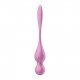 Вагинальные шарики с вибрацией Satisfyer Love Birds 1 Connect App Pink
