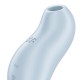 Вакуумний кліторальний стимулятор з вібрацією Satisfyer Pocket Pro 1 Blue