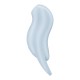 Вакуумный клиторальный стимулятор с вибрацией Satisfyer Pocket Pro 1 Blue