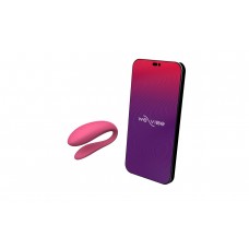 Смарт-вібратор для пар We-Vibe Sync Lite Pink, 10 віброрежимів, можна поєднувати з проникним сексом